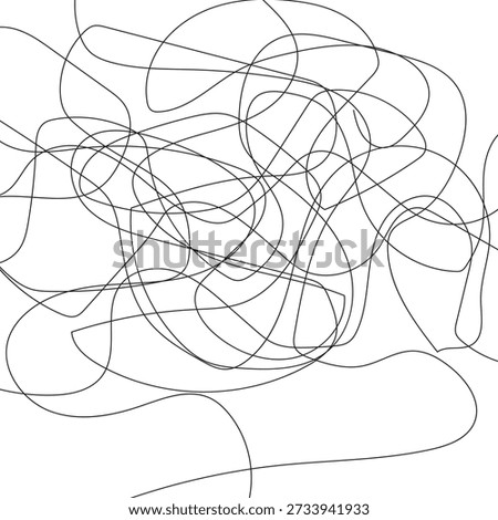  abstract black colour irregular line pattern can be used as background ,textile fabric etc