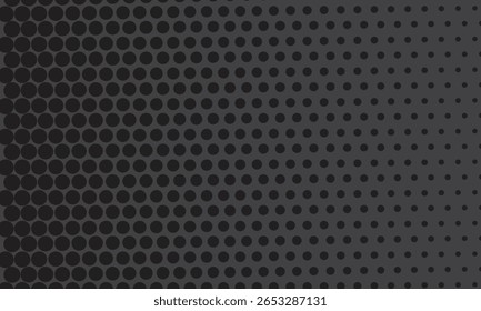  Abstrato preto cor suave pontos de pulverização e meio-tons ponto com fundo cinza perfeitamente horizontal padrão geométrico vetor modelo conjunto.