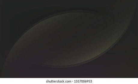 Abstract Black Curve Light Background - Vector 