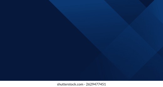 Abstract black dark navy blue silver abstract pattern background. Geometric shape. Line triangle angle fold polygon diamond 3D background
