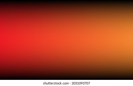 Resumen de fondo negro oscuro rojo y naranja oscuro. Concepto de fondo abstracto de diseño de vectores de ilustración.