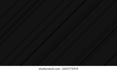 Plano de Fundo das Linhas Diagonais Pretas Abstratas