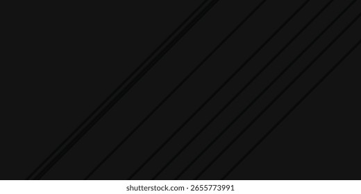 Abstract Black Diagonal Lines Background Design