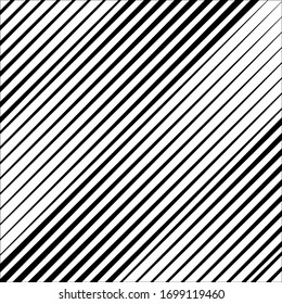 Abstract black diagonal lines. Geometric background. Vector texture