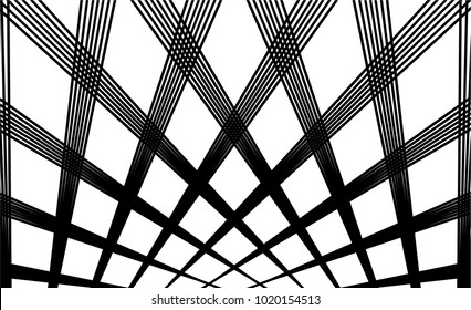 Abstract Black Diagonal Striped Background . Vector parallel slanting, oblique lines texture