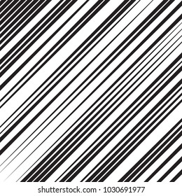 Abstract Black Diagonal Striped Background . Vector parallel slanting, oblique lines texture