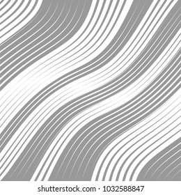 Abstract Black Diagonal Striped Background . Vector parallel slanting, oblique , distorted lines texture