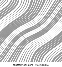 Abstract Black Diagonal Striped Background . Vector parallel slanting, oblique , distorted lines texture