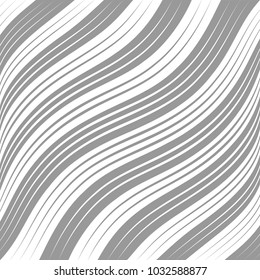 Abstract Black Diagonal Striped Background . Vector parallel slanting, oblique , distorted lines texture