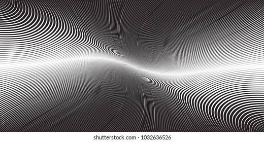 Abstract Black Diagonal Striped Background . Vector parallel slanting, oblique , distorted lines texture