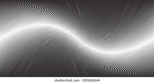 Abstract Black Diagonal Striped Background . Vector parallel slanting, oblique , distorted lines texture