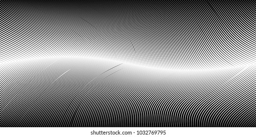 Abstract Black Diagonal Striped Background . Vector parallel slanting, oblique , distorted lines texture