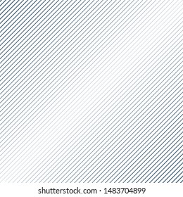 Abstract Black Diagonal Striped Background . Vector Straight Lines Texture