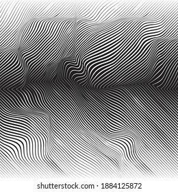 Abstract Black Diagonal Striped Background . Vector parallel slanting, oblique lines texture