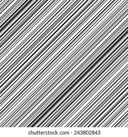 Abstract Black Diagonal Striped Background . 
