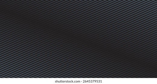 Abstract Black Diagonal Striped Background . Vector straight lines texture