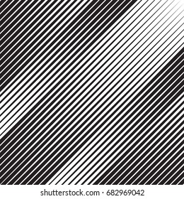 Borde diagonal negro abstracto en el fondo. Trama paralela vectorial, textura de líneas oblicuas