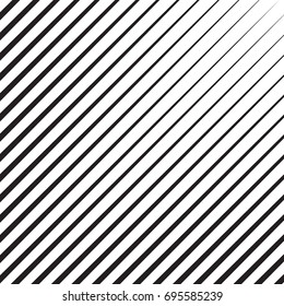 Abstract Black Diagonal Striped Background . Vector parallel slanting, oblique lines texture pattern