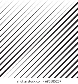 Abstract Black Diagonal Striped Background . Vector parallel slanting, oblique lines texture pattern