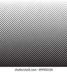 Abstract Black Diagonal Striped Background . Vector parallel slanting, oblique lines texture