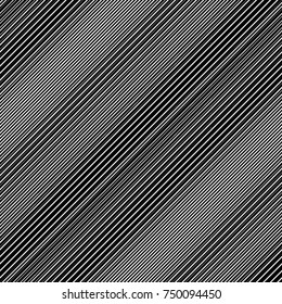 Abstract Black Diagonal Striped Background . Vector parallel slanting, oblique lines texture . Endless, seamless, repeating pattern
