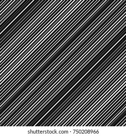 Abstract Black Diagonal Striped Background . Vector parallel slanting, oblique lines texture . Endless , seamless pattern