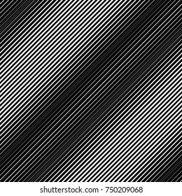 Abstract Black Diagonal Striped Background . Vector parallel slanting, oblique lines texture . Endless , seamless pattern