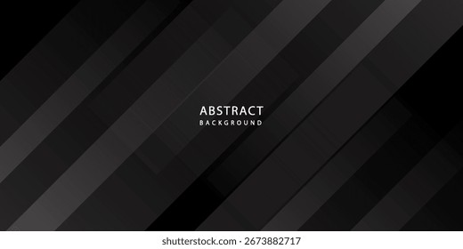 Abstrakte schwarze diagonale Streifen auf modernem, elegantem Hintergrund