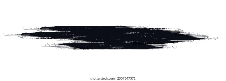 Abstractas fondo de grunge sucio negro y negro con efecto de semitono. Fondo deportivo con ilustración de pincelada