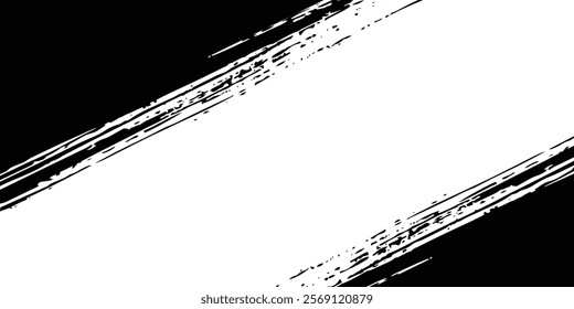 Abstract Black and black Dirty Grunge Background with Halftone Effect. Sports Background with Brush Stroke Illustration	
