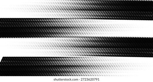 Abstractas fondo de grunge sucio negro y negro con efecto de semitono. Fondo deportivo con ilustración de pincelada	