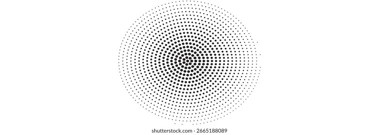 abstract black dot circle background vector elements