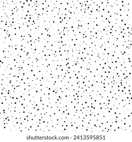 Resumen de puntos negros sobre fondo blanco. Patrón veloz. Mejor para textiles, decoración casera, papel pintado, papel de envoltorio, paquete y diseño web.