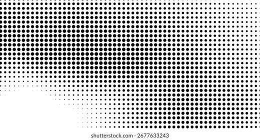 Abstrato preto pontos branco fundo efeito.