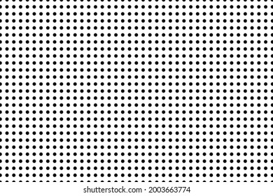 Abstract black dotted modern geometric shapes background. Vector 