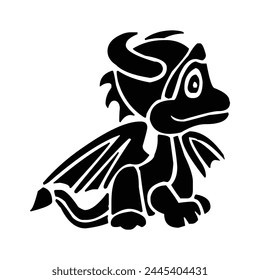 abstract black dragon animal china asia art culture drawing dragon festival fire vector creative dragon icon logo design
