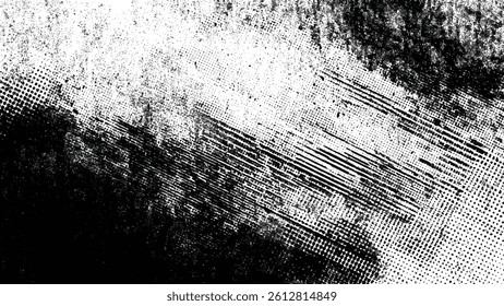 abstract black dust grunge background. Subtle grain texture overlay. Grunge vector background.