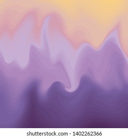 Abstract Black Dynamic purple wavy gradient Vector Background