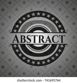 Abstract black emblem