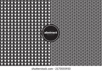 Abstract black ethnic geometric pattern background or wallpaper template. Vector eps.
