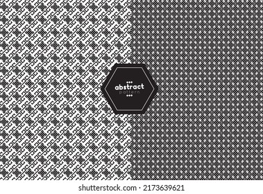 Abstrakter, ethnisch geometrischer Hintergrund oder Bildschirmhintergrund. Vektorpfe.
