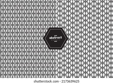 Abstract black ethnic geometric pattern background or wallpaper template. Vector eps.

