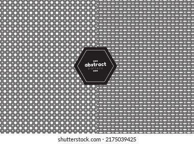Abstract black ethnic geometric pattern background or wallpaper template. Vector eps.
