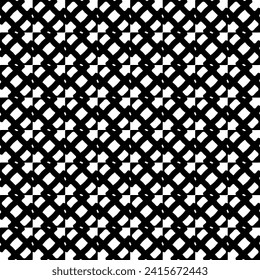 Abstract black figures on a whire background. Seamless texture for fashion, textile design,  on wall paper, wrapping paper, fabrics and home decor. Simple repeat pattern.