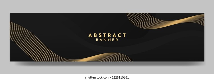 Resumen de la plantilla de la pancarta del líquido negro. Diseño de fondo moderno. color de gradiente. Ondas dinámicas. Composición de formas líquidas. Ajustar para banderas