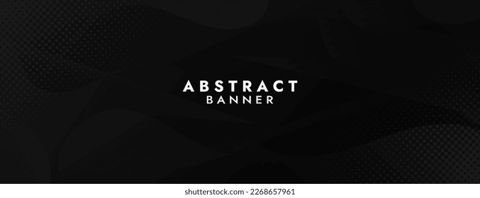 Resumen de la plantilla de la pancarta del líquido negro. Diseño de fondo moderno. color de gradiente. Ondas dinámicas. Composición de formas líquidas.  Ajustar para banderas