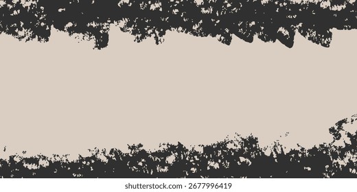 Fondo Abstractas de diseño de textura de grunge de marco negro