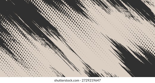 Fondo Abstractas del diseño de la textura del grunge del marco negro. Vector eps10