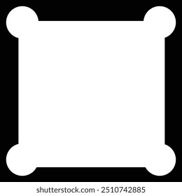 abstract black frame layout background. templates card