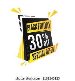 Abstract black friday background